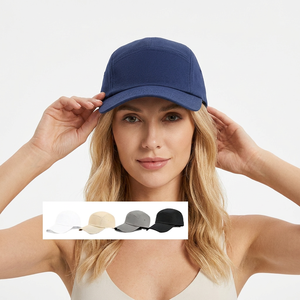 Casquette de baseball unisexe à 6 panneaux, couleur unie, en coton, ajustée, style décontracté, toutes saisons, taille adulte 58-60CM - Product Image 5