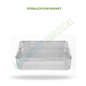 Mini Sterilization <b>Basket</b> Stainless Steel Surgical Instrument Tray Medical Autoclave Cleaning Storage <b>Basket</b> - Product Image 3