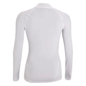 <b>Women's</b> High Quality Breathable <b>Compression</b> <b>Top</b> Custom Fitness Sports Shirt Heat-Transfer Printed 100% Polyester V-neck Crop <b>Top</b> - Product Image 2