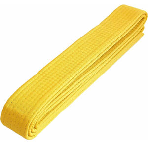 Ceintures d'arts martiaux en polyester/coton extensible de haute qualité pour le karaté - Taille et couleur personnalisables, service OEM - Product Image 1