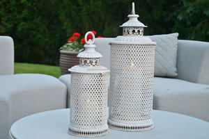 Venta al por mayor de candelabros de cilindro de Metal DE LA India para interiores y exteriores, iluminación decorativa de Navidad, decoración del hogar - Product Image 4