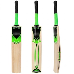 Bates de Cricket de Alta Calidad, Fabricados con Madera de Álamo y Sauce, Excelente Durabilidad, Ligeros y Fáciles de Manejar - Product Image 1