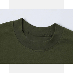 T-shirt Streetwear Personnalisé Coupe Boxy 240 GSM Coton Lourd Épaules Tombantes Coupe Oversize Courte pour Homme - Product Image 6