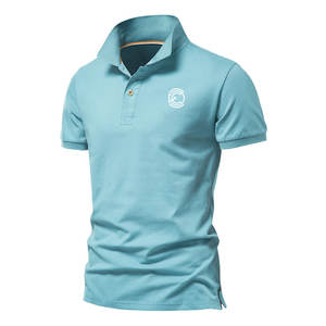 Chemises polo pour hommes de haute qualité avec col élégant et matière confortable, coupe décontractée pour la mode de rue au quotidien - Product Image 1