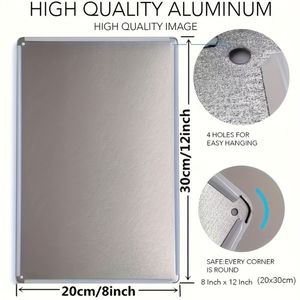 Decorazione da parete in metallo con citazione motivazionale spagnola, decorazione da parete rettangolare in stile retrò di CIFbuy - Product Image 2