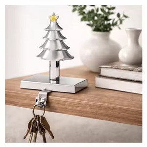 Modern <b>Stocking</b> <b>Holder</b> Metal Ornament for Holiday Gathering Decorations - Product Image 4