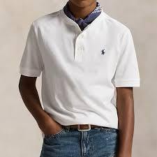 Camisetas de Golf de Manga Corta para Hombre, de Alta Calidad, Transpirables, de Algodón Tejido, con Bordado Floral Vintage, Estilo Polo con Botones - Product Image 2