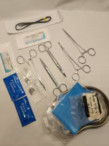 Surgical Instrument Set - Premium Stainless Steel <b>Tools</b> in Storage <b>Case</b> By Dentavex - Product Image 3