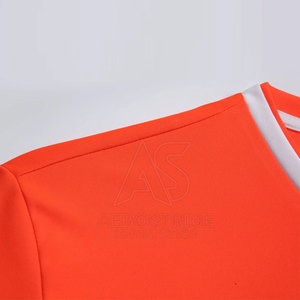 Most Comfortable 100% Polyester Breathable Plus Size Short Sleeve Regular Fit <b>Men</b> Soccer Jersey for Online Sale - Product Image 4