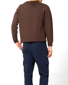Hot Selling Warm Winter Casual Wear <b>Men</b> Pullover <b>Sweatshirts</b> OEM Services Comfortable Wholesale Price Long 100% Cotton - Product Image 3