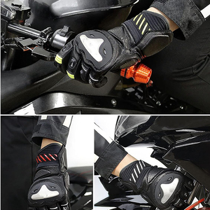 Guantes de Motociclismo de Dedo Completo para Hombre y Mujer, Nuevo Diseño, Impresión de Logotipo Personalizado - Product Image 5