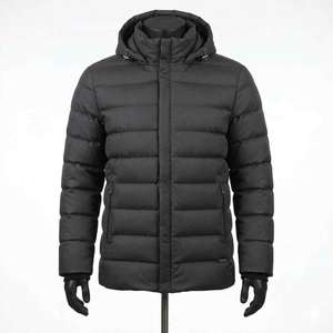 Custom OEM Printed Puffer <b>Jacket</b> for Men Customized Logo Casual Winter <b>Jacket</b> for Men with Pockets in Multi Colors - Product Image 1