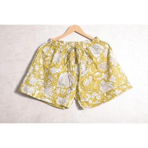 Conjunto de Pijama Corto de Algodón Estampado para Mujer, Ropa de Dormir Suave y Transpirable, Top de Manga Corta y Pantalones Cortos Estampados - Product Image 5