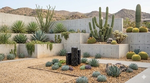 Ensemble de fontaine à colonnes en basalte naturel moderne 3 pièces - Fontaine à eau en pierre naturelle pour la décoration de jardin et de cour - Product Image 2