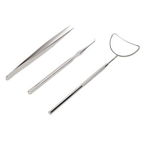 Herramientas para Pestañas, Juego de 3 Piezas de Pinzas Separadoras de Pestañas de Acero Inoxidable con Espejo para Extensión de Pestañas (Plateado) - Product Image 4