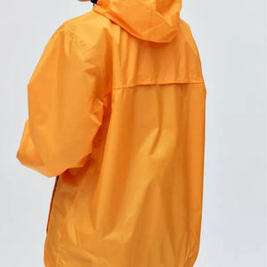 Fabricant de vestes coupe-vent personnalisées, veste légère à capuche avec impression de logo - Product Image 3