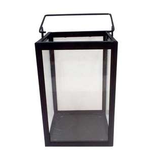 Farol grande de estilo vintage, muy vendido, para iluminación decorativa de pisos y mesas en casas y villas, hecho de metal. - Product Image 5