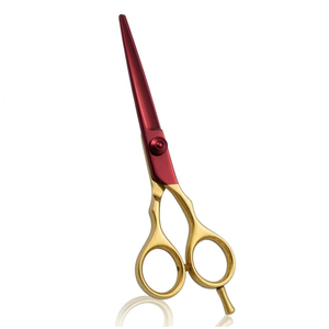 Ciseaux de coiffure professionnels 5,5'' en gros, ciseaux de barbier pour la barbe, lame en acier inoxydable durable, outils de salon personnalisables avec logo OEM - Product Image 3
