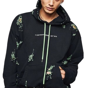 เสื้อฮู้ดดี้แบบมีโลโก้สั่งทำได้ OEM ODM ผ้าฟลีซเนื้อหนักพรีเมียม 100% คอตตอน ป้องกันขนร่วง ทรงหลวม สไตล์สตรีทแวร์ แบบสวมหัว ใส่ได้ทั้งชายและหญิง - Product Image 5