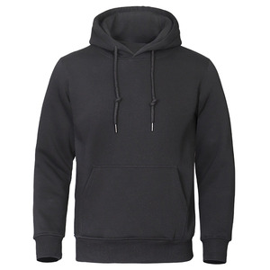New Arrival Men's Hoodie Comfort Wash Sweatshirt Fleece Hoodie Cotton Fleece Hooded Sweatshirt Fleece Pullover Hoodie - Product Image 2