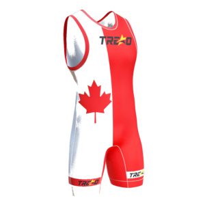 Custom Sublimation <b>Wrestling</b> <b>Singlet</b> for <b>Men</b> Team Competition Uniform - Product Image 2