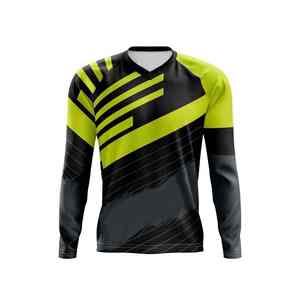 Maillot de moto personnalisé imprimé pour homme, respirant, anti-UV, séchage rapide, sublimation frontale, pour VTT - Product Image 6