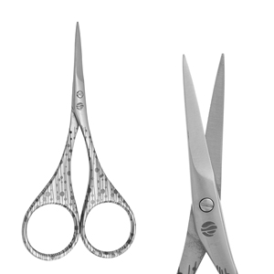 Ciseaux à cuticules droits de haute qualité en acier inoxydable, écologiques, durables, finition miroir, tranchants, pour manucure, Stahlmann Pro - Product Image 5