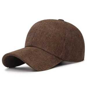 Wholesale New Corduroy <b>Baseball</b> <b>Cap</b> Adjustable Fit Casual Breathable Unisex Outdoor All Seasons Polyester/Cotton for Adults - Product Image 5