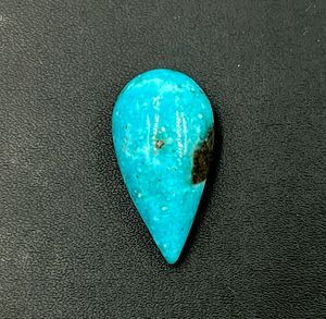 Cabochon persan turquoise, forme poire, poli, taille paume, 29x15x10mm, forme libre, pierre précieuse en vrac pour la fabrication de bijoux, prix de gros - Product Image 1