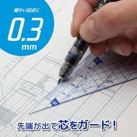 Lápiz Mecánico DelGuard de Japón, 0.7mm 0.3mm 0.5mm, con Mina Irrompible, Antirrotura, para Escritura, Material Escolar y de Oficina, Impresión UV