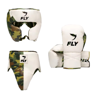 Juego de Boxeo Profesional de Cuero Vacuno Original, Nuevo, de Fábrica, Hecho a Medida, Kit de Sparring, Equipo de Entrenamiento - Product Image 1
