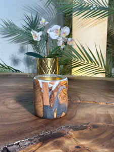 เตาเผาบัคฮูร์งานศิลปะไม้และเรซิ่นสุดหรู ที่วางธูปตกแต่งสวยงามสำหรับกลิ่นหอมในบ้าน และคอลเลกชันขายส่งสำหรับรอมฎอนและอีด - Product Image 3