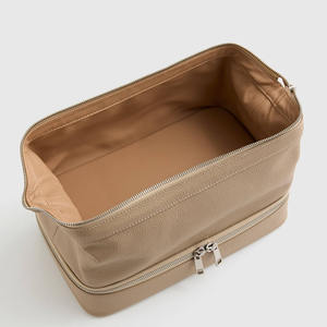 Trousse de toilette homme grande capacité personnalisée avec porte-brosse à dents, sac de voyage fitness portable et étanche pour rasage et cosmétiques, en promotion - Product Image 3