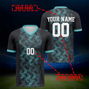 เสื้อยืดฟุตบอลพิมพ์ลายดิจิทัล - Product Image 6