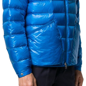 Venta Directa de Fábrica Chaquetas de Invierno Impermeables para Hombre Talla Grande con Cuello Alto y Logotipo Frontal - Product Image 6