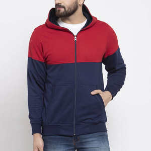 Sudaderas con Cremallera Personalizadas OEM para Hombre, Sudadera Informal Elegante y Sencilla para Invierno, Sudadera con Cremallera Completa Cálida y Transpirable, Fabricante Mayorista - Product Image 1
