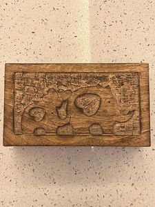 High Quality Durable Solid <b>Wood</b> <b>Box</b> with Smooth Finish and Tight Joints Perfect for Storage and Home Decoration Use from India - Product Image 4
