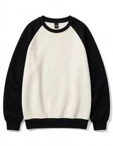 เสื้อสเวตเชิ้ตแขนราแกลน คอกลม สีพื้น ผ้าฝ้ายเฟรนช์เทอร์รี่ ทรงหลวม สไตล์ลำลอง สำหรับผู้ชาย ยี่ห้อ ONETEN APPARELS เหมาะสำหรับฤดูหนาว - Product Image 5