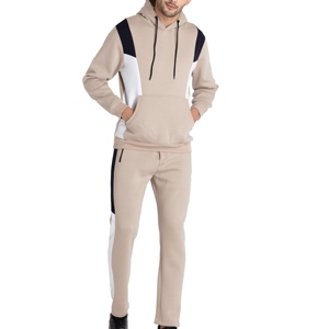 Unisex Crewneck 100% Nylon Waterproof Windproof Quick Dry Sporty Winter Sweat Suit 2-Piece Tracksuit Set with Drawstring Closure - Product Image 1