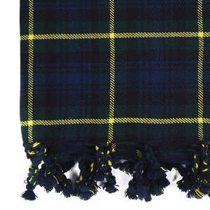 Chal Escocés de Alta Calidad con Diseño de Tartán Gordon, Corte Perfecto, de Lana, Unisex - Product Image 3