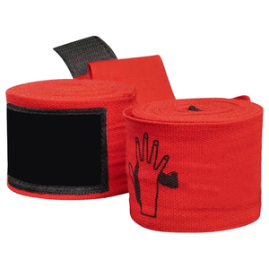 Cotton Durable Boxing Hand <b>Wraps</b> in Yellow Red Blue White <b>Black</b> for Training Comfortable Fit All Seasons Use - Product Image 1