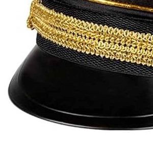 หมวกแก๊ปทรงสูงแบบขายส่ง OEM ผลิตด้วยมือจากขนสัตว์ 100% สำหรับงานพิธี นักเรียนนายร้อย งานรับปริญญา งานคาร์นิวัล และขบวนพาเหรด - Product Image 6