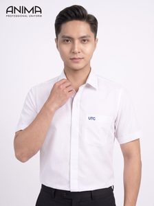 ANIMA UTC Men's Business <b>Shirt</b> Breathable Wrinkle-Free <b>Office</b> Uniform - Product Image 2