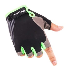 Gants de sport personnalisés à demi-doigts pour la musculation, la remise en forme et l'entraînement, séchage rapide, OEM ODM - Product Image 4