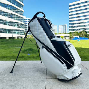 Bolsa de Golf Ligera en Oferta, de PU, Nailon y Cuero Impermeable, con 5 Compartimentos y Logotipo Personalizado para Hombre/Mujer - Product Image 2