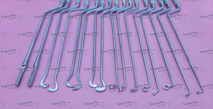 Curettes hypophysaires Hardy, plateau stérile pour chirurgie neurochirurgicale transsphénale, lot de 17 - Product Image 5