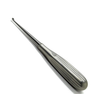 Curette parodontale professionnelle en acier inoxydable RWS INSTRUMENTS, instrument de détartrage dentaire certifié CE Classe II, poignée moletée 12 - Product Image 2