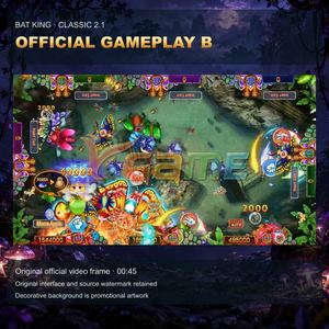 VGAME Bat King Classic 2.1 Jeu d'arcade multijoueur sur le thème des insectes avec plateau et logiciel, construction métallique pour les constructeurs de bornes d'arcade - Product Image 6