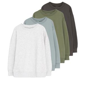 Sweat-shirts unisexes de haute qualité 380 g/m² pour hommes, col rond, en molleton bouclette, avec impression de logo personnalisé, coupe oversize - Product Image 1