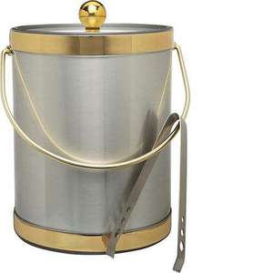 Cubo de hielo con cabeza de ciervo de metal, diseño redondo vintage, resistente al óxido, enfriador de bebidas para fiestas. - Product Image 3